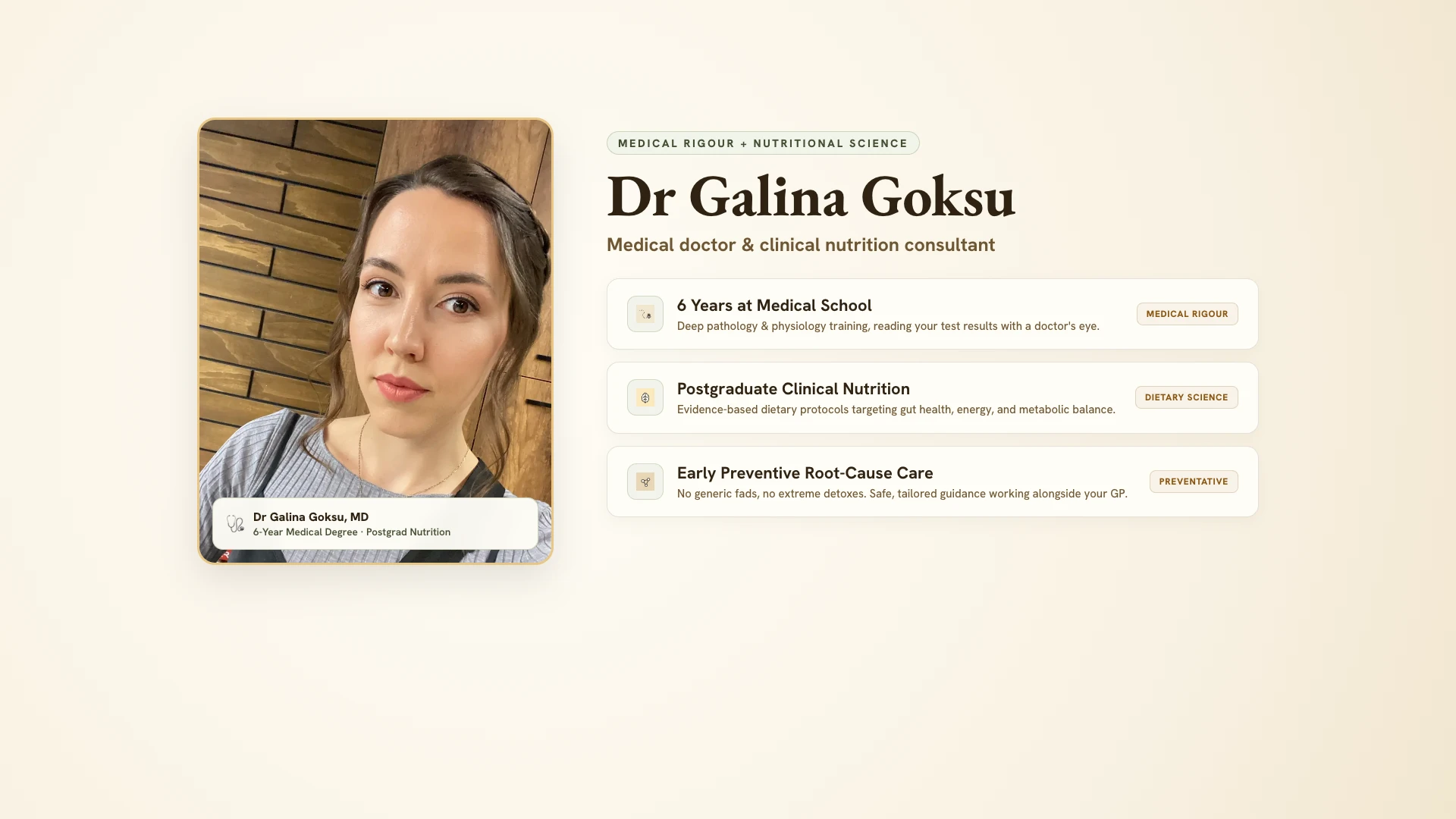 Dr Galina Goksu, TheraBee Overview
